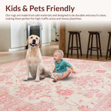 Chic Dusty Rose Minimalist Texture(Pink)