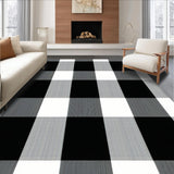 Chic Black and White Stripes(Black)