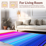Stylish Layered Rainbow Hues(Pink)