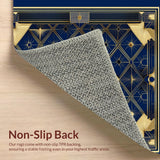 Sophisticated Ogee Blue Touch(Blue)