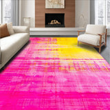 Trendy Plush Abstract Flow(Pink)