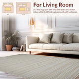 Trendy Herringbone Graphic Style(Beige)