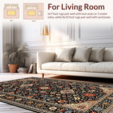 Vibrant Multi Hued Textured Weave(Black)