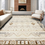 Chic Ethnic Diamond Motif(Beige)