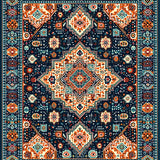 Chic Distressed Tiled(Blue)