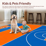 Eye Catching Court Layout Design(Blue)