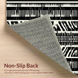 Stylish Dynamic Striped Layout(Black)