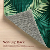 Lush Green Fern Motif(Green)