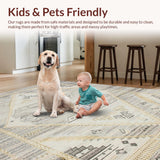 Artful Distressed Diamond Composition(Gray)