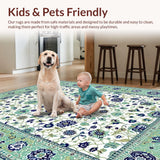 Artful Vintage Leafy Composition(White)