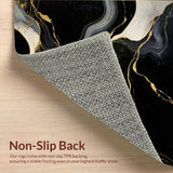 Contemporary Gold Accented Style(Black)