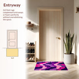 Artful Rustic Braided Textures(Purple)