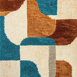 Modern Geometric Cream Area for Contemporary Homes(Beige)