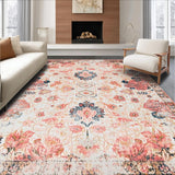 Artful Vintage Inspired Flourish(Beige)