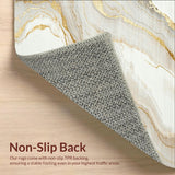 Subtle Marble Effect Neutral Abstract Large(White)