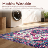 Vibrant Floral Medallion Motif(White)