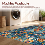 Artful Vintage Swirl Composition(Blue)