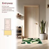 Minimalist Green Symmetrical Composition(Green)