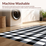 Vibrant Seasonal Plaid Design Element(Black)