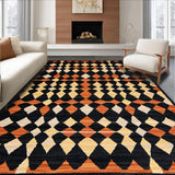 Chic Diamond Geometric Motif(Black)