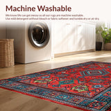 Brightly Colored Folk Inspired Design(Red)