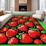 Delightful Strawberry Patterned Décor(Red)