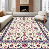 Vibrant Modern Floral Elements(Beige)