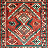 Vintage Rustic Southwestern Flair(Red)