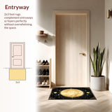 Celestial Black and White Elegance(Gold)
