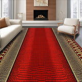 Vibrant Multi Color Abstract Style(Red)