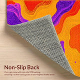 Expressive Color Shift Geometric Shape(Orange)