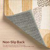 Charming Beige Abstract Animal Inspired Design(Beige)