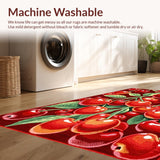 Whimsical Plush Patterned Accent(Red)
