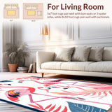 Tropical Pink Floral Embroidery(Pink)