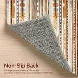 Artistic Vintage Geometric Accent(Orange)