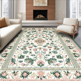 Contemporary Abstract Floral Fusion(Ivory)