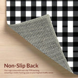 Elegant Black and White Checkerboard(Black)