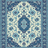 Coastal Elegant Damask Aesthetic(White)