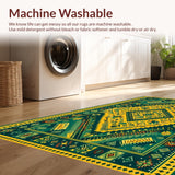 Vibrant Rustic Geometric Touch(Green)