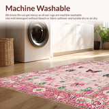 Feminine Vintage Floral Whirl(Pink)