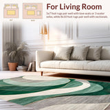 Contemporary Earthy Toned Abstract(Green)