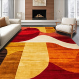 Eclectic Warm Color Fusion Design(Red)