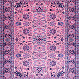 Eclectic Vintage Floral Harmony(Pink)