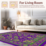 Festive Elegant Lattice Design(Purple)