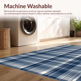 Luxurious Textured Tartan(Blue)