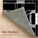 Dynamic Geometric Court Aesthetic(Black)