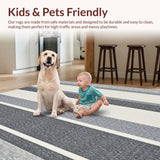 Minimalist Wide Stripe Coastal Theme(Gray)