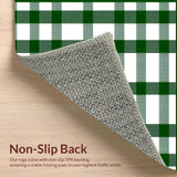Rustic Sage Green Plaid Charm(Green)