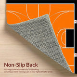 Chic Round Basketball Graphic Display(Orange)