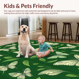 Delicate Modern Floral Design(Green)